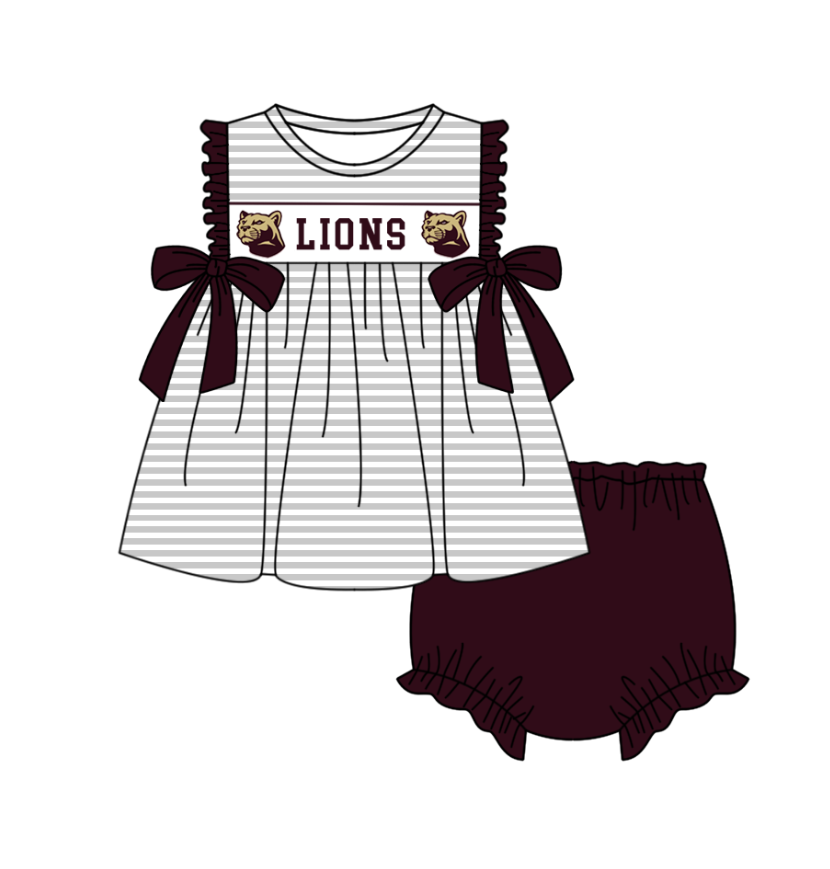 Custom moq 5 mix size milk silk summer teams baby boys girl clothes dark red short sleeve shorts sets 2 and brief sets and dress and rompers 2