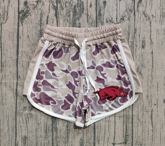 Custom moq 5 mix size milk silk baby kids clothes team camouflage summer shorts-25.11.20