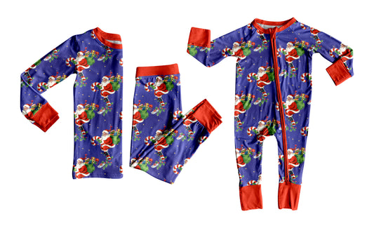 25.6.9 custom each style moq 5eta 4-6week Sibling Sisters Christmas baby boy long sleeve pants sets and rompers match family design