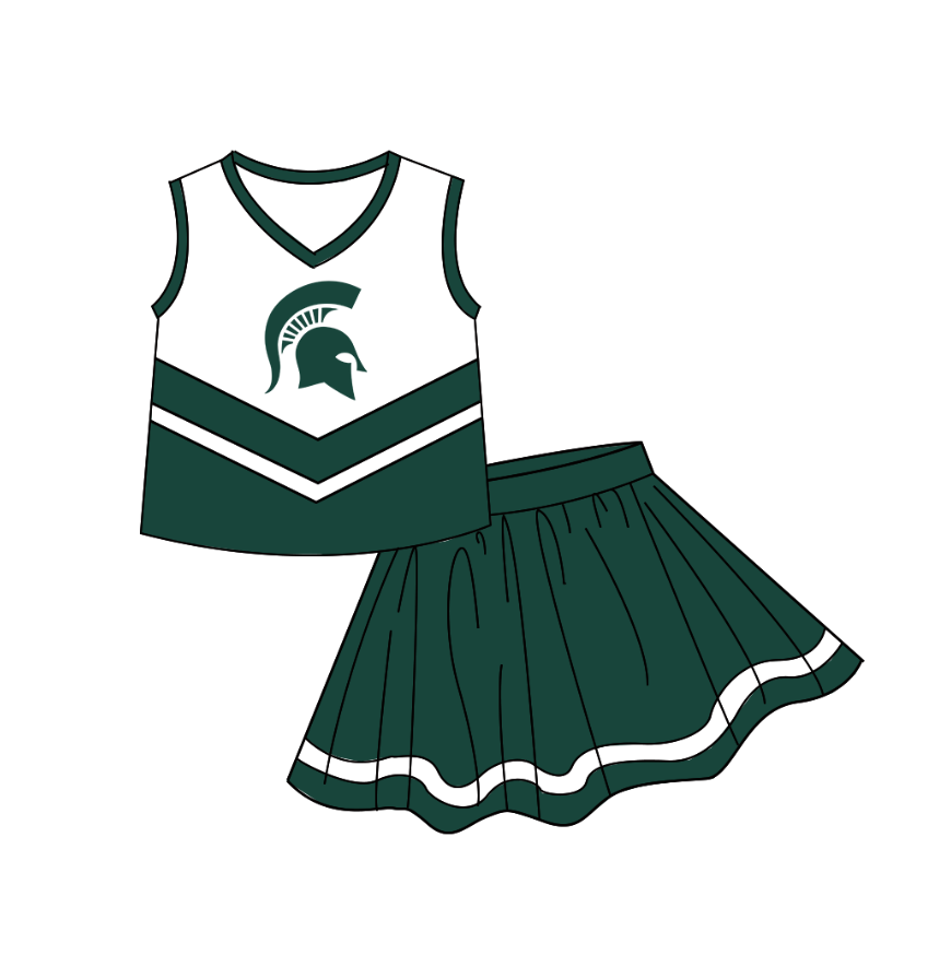 Custom moq 5 mix size milk silk summer teams Boy's Short Sleeved Green Top Plaid Shorts Set Girl's Short-Sleeved Set with Matching Swimsuits Adult Shorts
