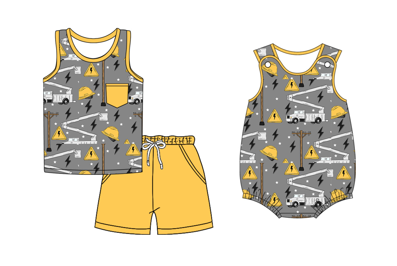 25.12.23 custom each style moq 5 eta 6-8week Sibling Sister baby boy short sleeve shorts sets and romper match design