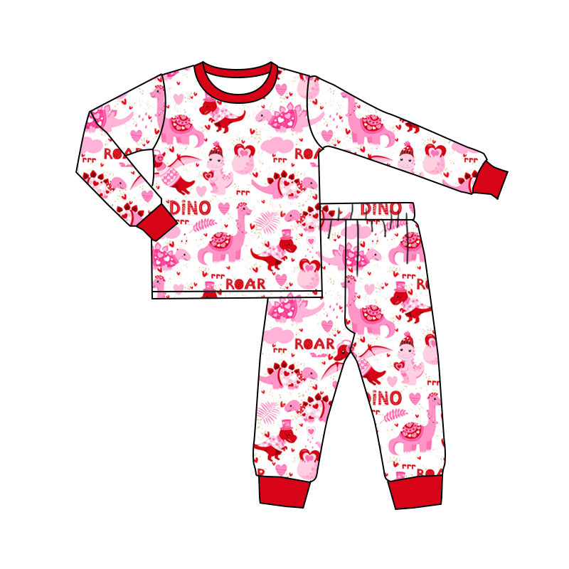 10.12 custom each style moq 5eta 4-6week Sibling love pink baby girls sets and rompers match family design