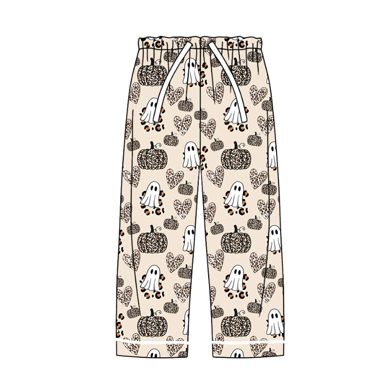 7.19 custom each style moq 5eta 4-6week adult clothes leopard pumpkin adult man pants