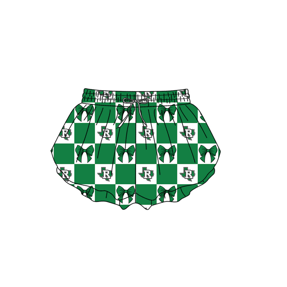 Custom moq 5 mix size milk silk summer teams Baby Girl Green Sleeveless Top Skirts Set Dress And Shorts Yoga Outfit Boy's Short-Sleeved Polo Shirt And Romper