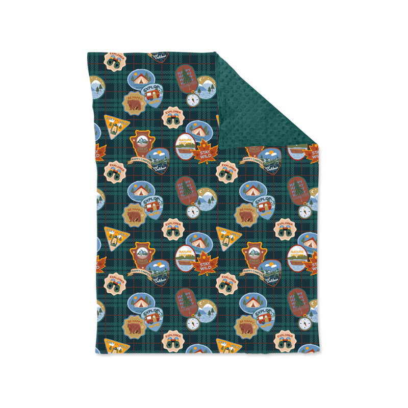 8.29 custom each style moq 5 eta 4-6week baby blanket green blanket design