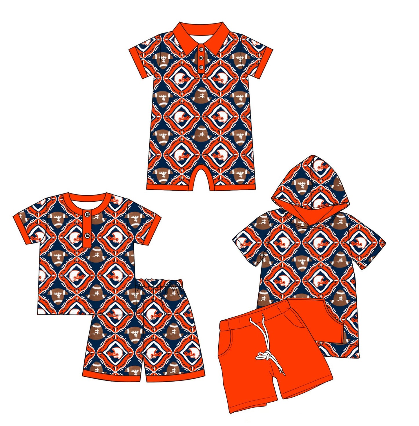 26.1.12 custom each style moq 5 eta 6-8week Sibling Sister team baby girl short sleeve shorts sets 2 and romper match design