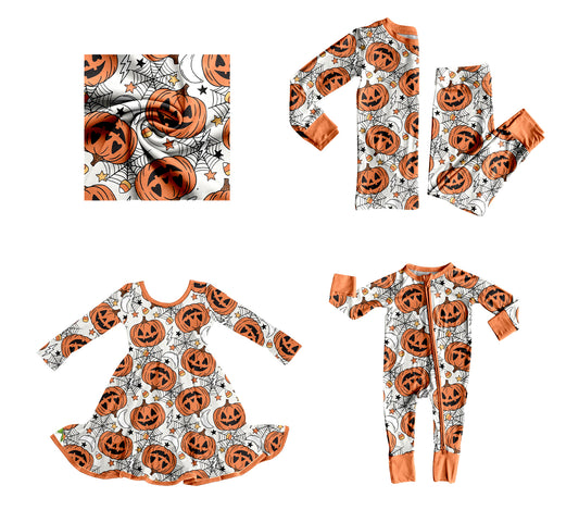 25.8.4 custom each style moq 5eta 4-6week Sibling Sisters halloween baby girl long sleeve pants sets and dress and rompers match family design