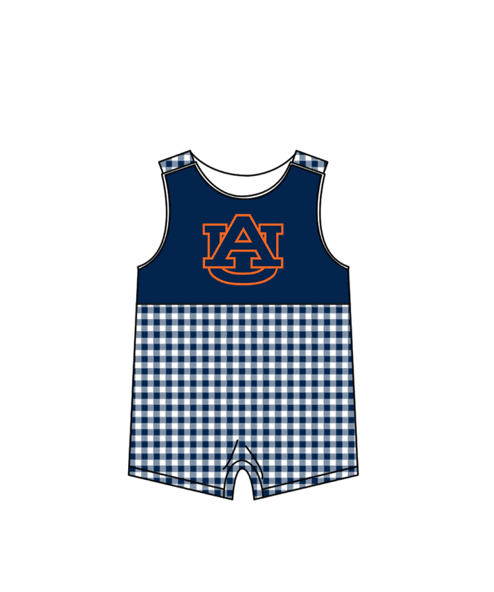 Custom moq 5 mix size milk silk summer teams Navy Polka Dot Baby Romper Set Short-Sleeved Thong Dress for Girls And Short-Sleeved Shorts for Boys Cute Baby Outfit Combination