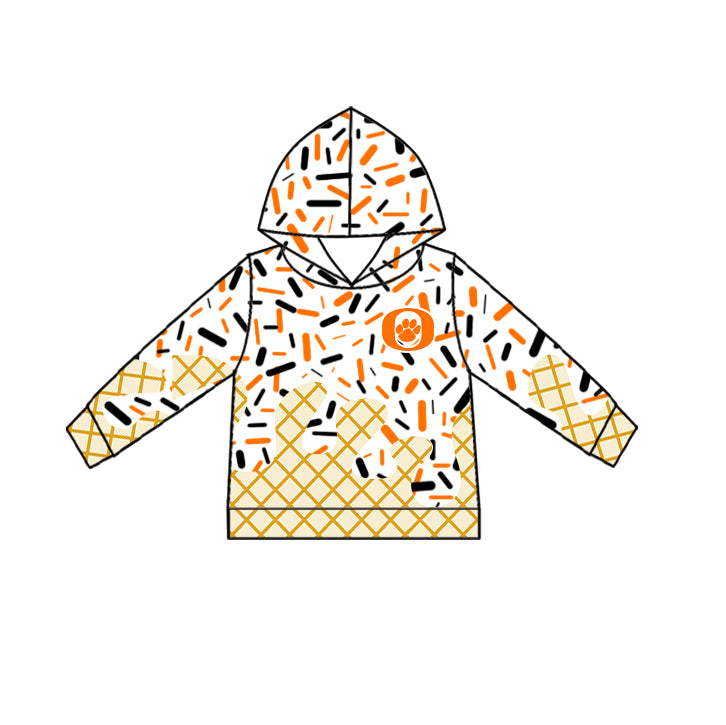 Custom moq 5 mix size milk silk baby girls clothes team hooded long sleeve tops and skirt and dress and shorts 1 and shorts 2-25.7.4