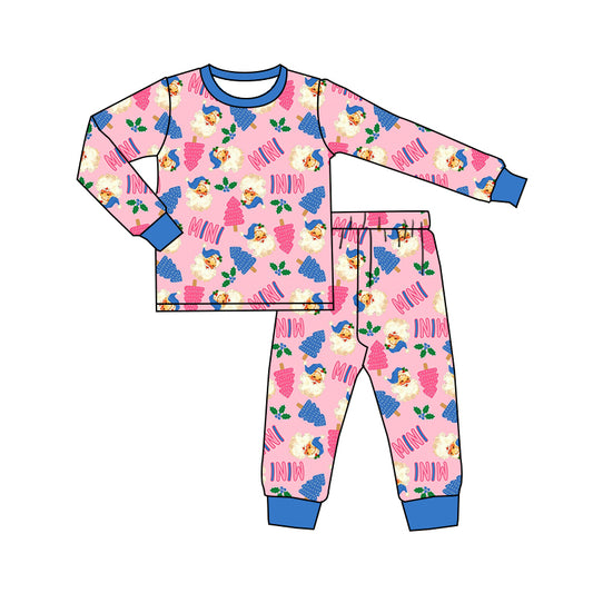 5.30 custom each style moq 5eta 4-6week Sibling Sister christmas baby boys pajama outfits and dress and baby romper match family design