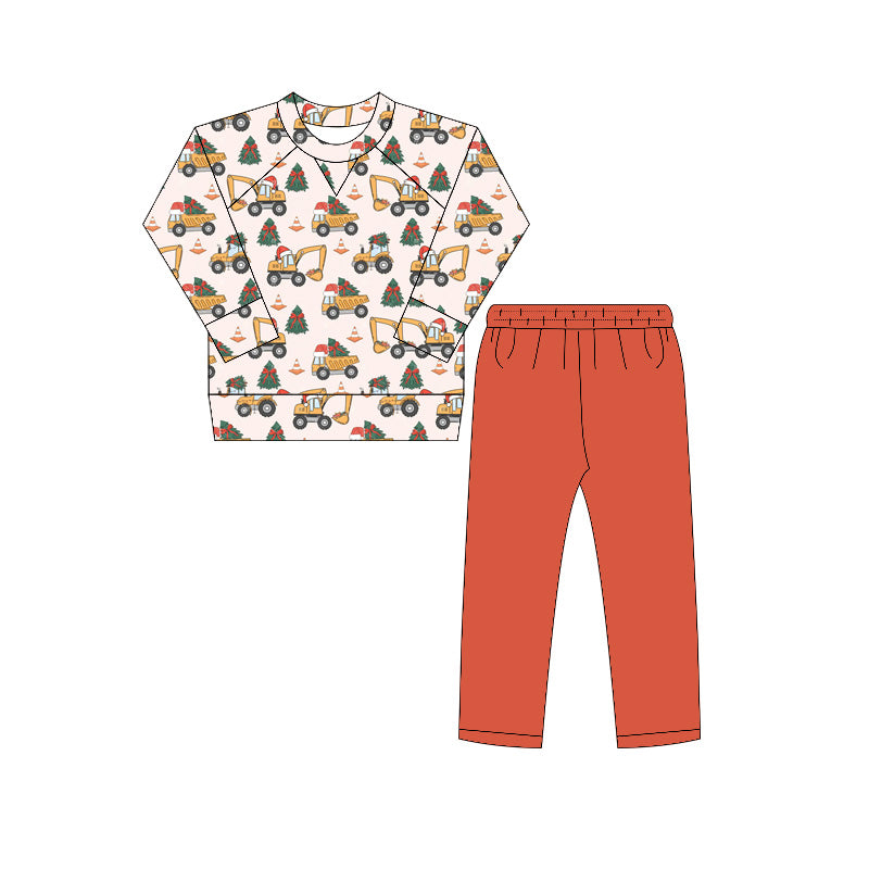 25.7.5 custom each style moq 5eta 4-6week Sibling Sisters baby boy long sleeve pants sets 1 and sets 2 match family design