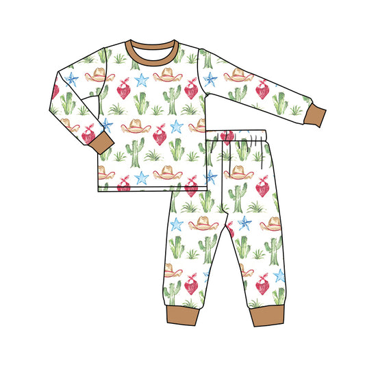 8.6 custom each style moq 5eta 4-6week Sibling Sister catcus hat baby boys sets and rompers match family design