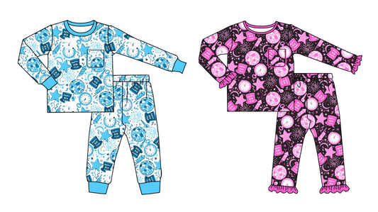25.7.28 custom each style moq 5eta 4-6week Sibling Sisters baby boy long sleeve pants sets 1 and sets 2 match family design