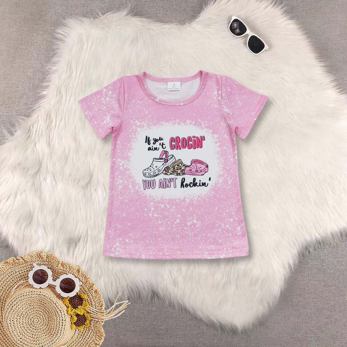 RTS NO MOQ Sibling baby girls clothes short sleeve shorts sets and Top and shorts
