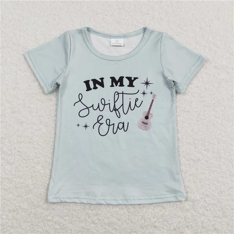 SALES NEW Baby Girls Pop Singer Short Sleeve Tee Shirts Tops Kids' Casual Cotton T-Shirt for Girls
