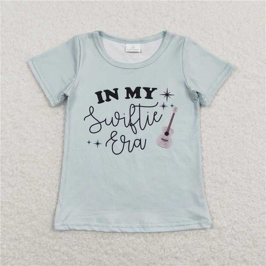 SALES NEW Baby Girls Pop Singer Short Sleeve Tee Shirts Tops Kids' Casual Cotton T-Shirt for Girls