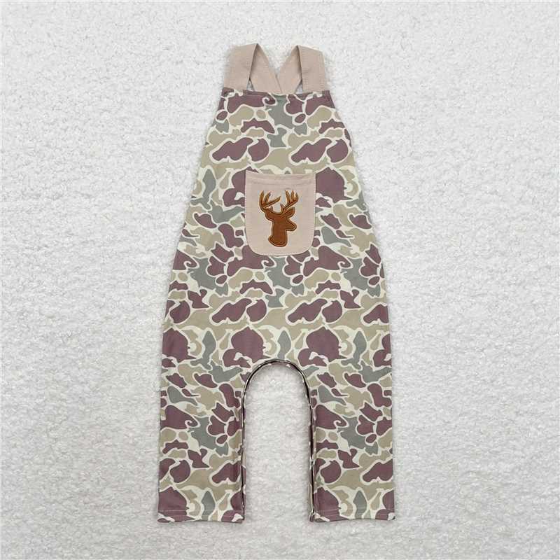RTS baby girls clothes camouflage Short Sleeve rompers