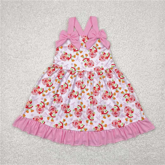 Cute Clothes GSD2213 Pink Sleeveless Dress for Baby Girl Infant Girls' Summer