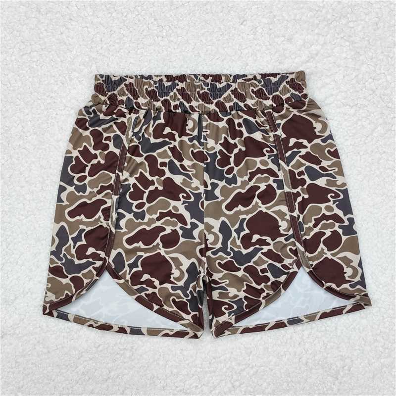 RTS NO MOQ Sibling baby boy Clothes MAMA BOY camouflage short sleeve shorts Sets and adult sers