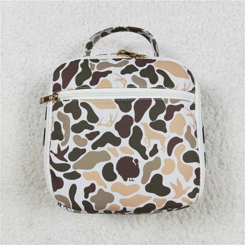 Restock BA0305 Baby Kids Camo Deer Turkey Duck Dog Hunting Print Insulated Lunch Box