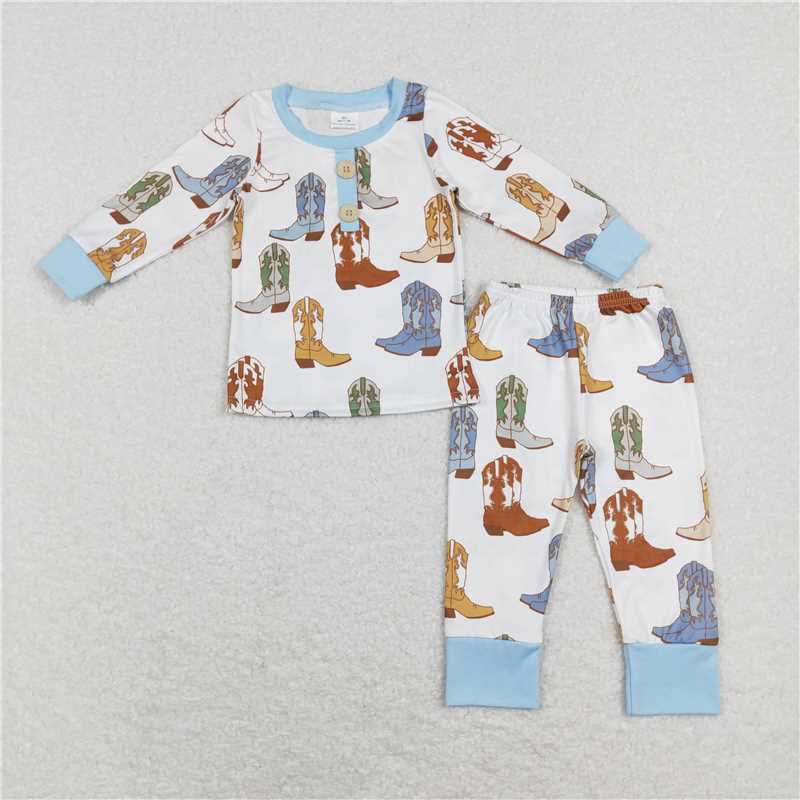 RTS NO MOQ LR0853 BLP0442 High tube Martin boots pattern Tianlan long sleeve suit & long zipper climbing suit