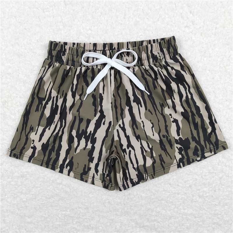 RTS NO MOQ Sibling Adults men and Baby boy clothes summer swim trunks