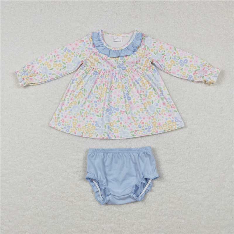 RTS NO MOQ Long Sleeve Thong Set: Embroidered Pattern & Printed Pattern