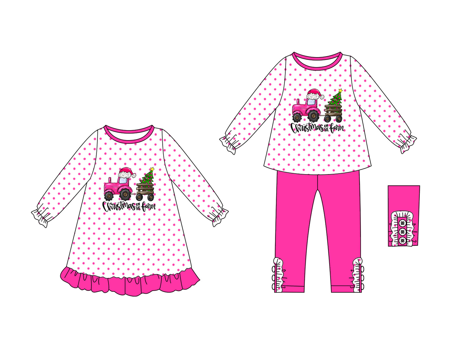 25.7.22 custom each style moq 5eta 4-6week Sibling Sisters Christmas baby girl long sleeve pants sets and dress match family design