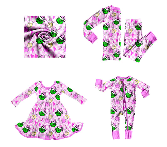 25.8.16 custom each style moq 5eta 4-6week Sibling Sisters Christmas baby girl long sleeve pants sets and dress and rompers match family design