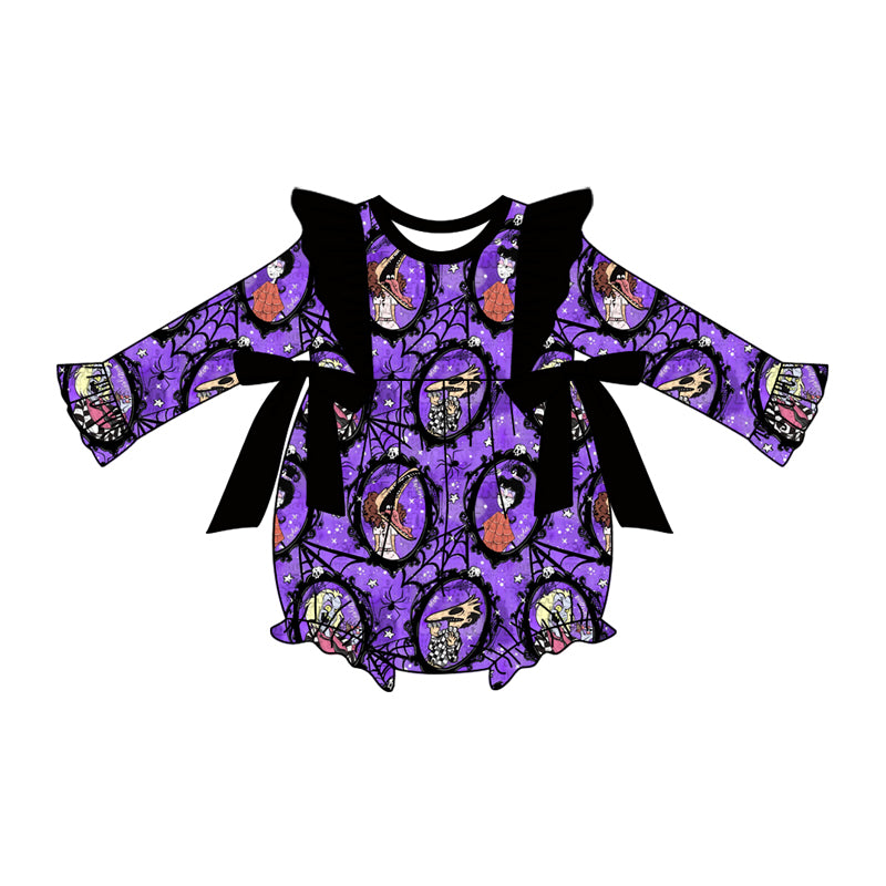 8.3 custom each style moq 5eta 4-6week Sibling Sister purple baby girls sets and dress and rompers match family design