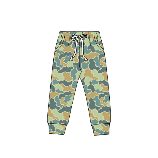 9.8 custom each style moq 5 eta 4-6week baby boys clothes camouflage long pants