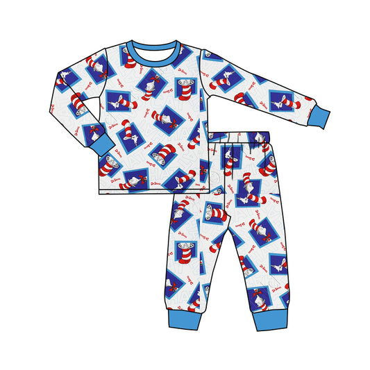 10.3 custom each style moq 5eta 4-6week Sibling Sister dr blue baby boys sets and rompers match family design