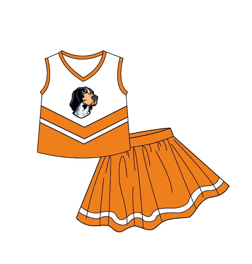 Custom moq 5 mix size milk silk summer teams Boy's Short Sleeved Orange Top Plaid Shorts Set Girl's Short-Sleeved Set with Matching Swimsuits Adult Shorts