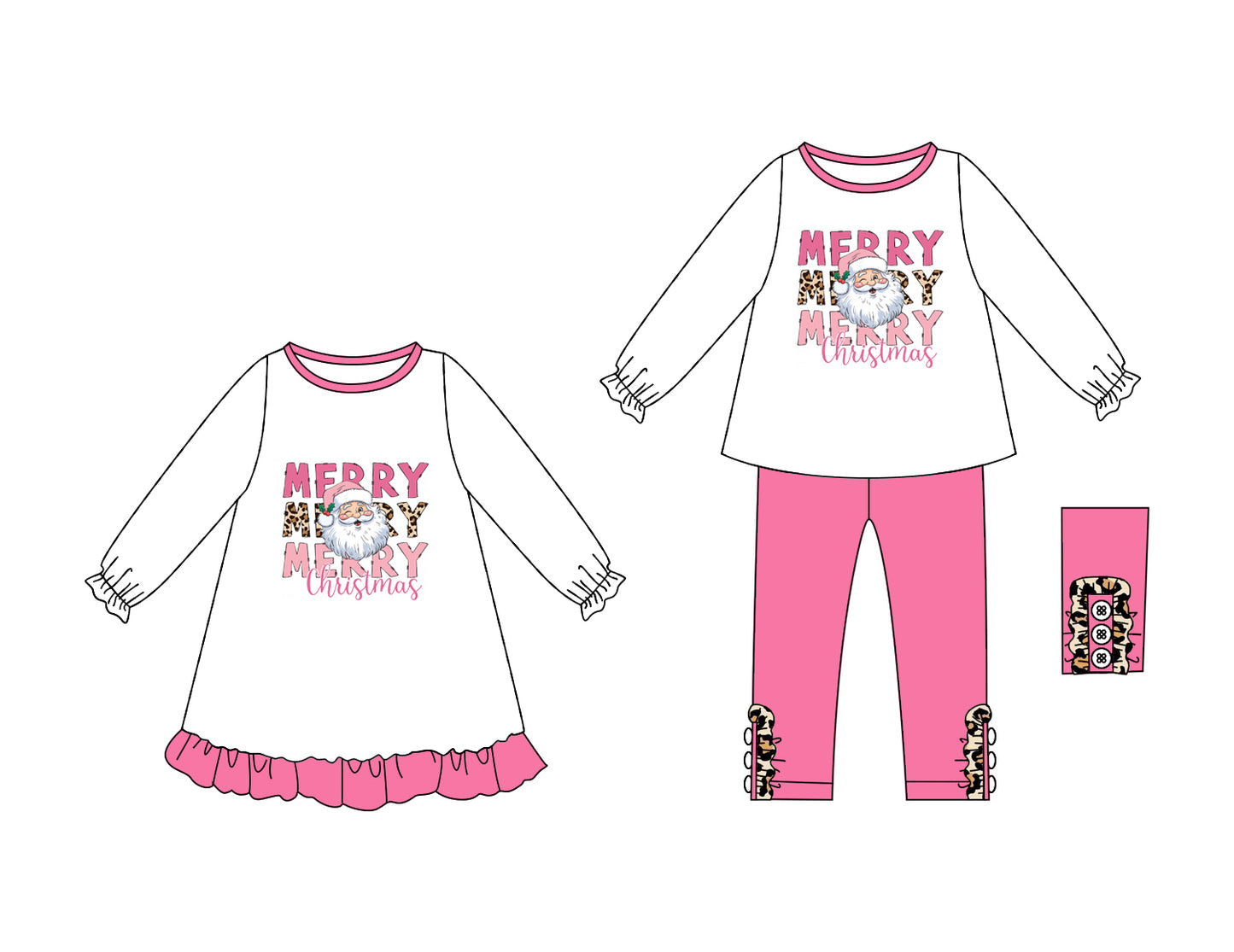 25.6.7 custom each style moq 5eta 4-6week Sibling Sisters Christmas baby girl long sleeve pants sets and dress match family design
