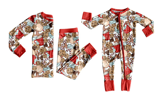 25.7.26 custom each style moq 5eta 4-6week Sibling Sister Christmas baby boy long sleeve pants sets and rompers match family design
