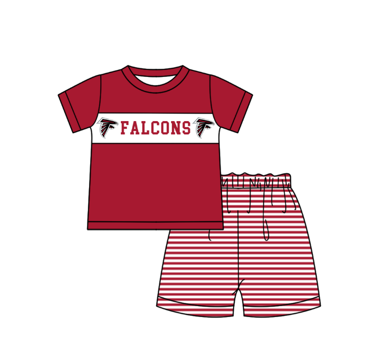 Custom moq 5 mix size milk silk summer teams baby girl boys clothes Dark red short sleeve shorts sets 2  and dress and rompers 2 series
