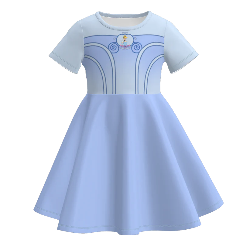 Custom moq 5 each style eta 6-7weeks milk silk baby girls summer short sleeves dresses-25.7.14