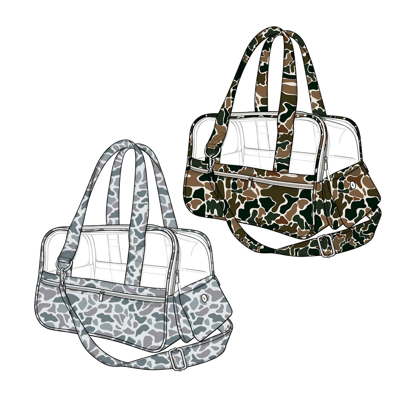 (Preorder new) No moq Baby Kids Camo Space Capsule Print Space Capsule Pet Bags Boxes