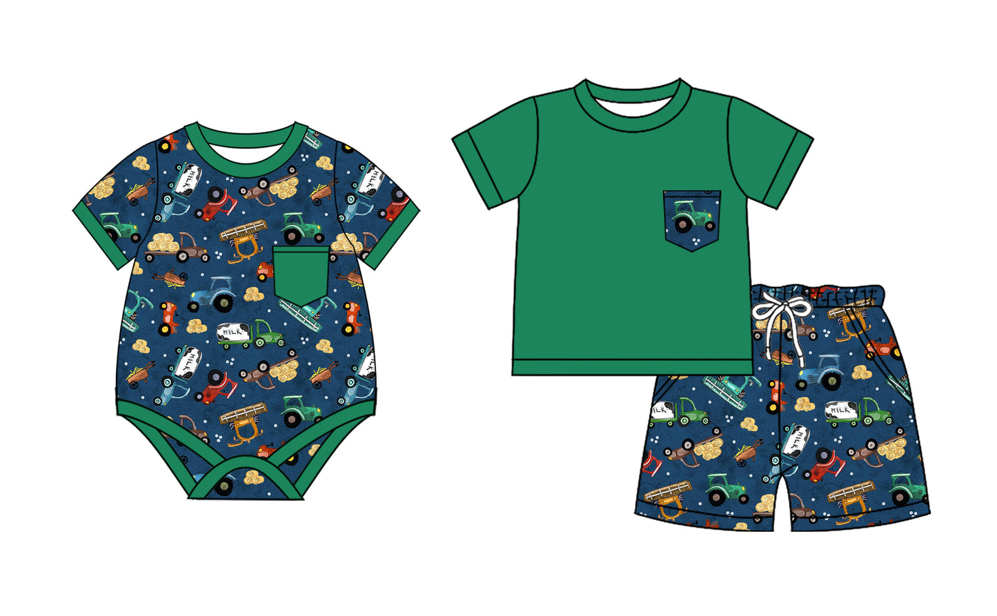 2.15 custom each style moq 5eta 4-6week Sibling Sister baby girl short sleeve shorts sets and romper match design