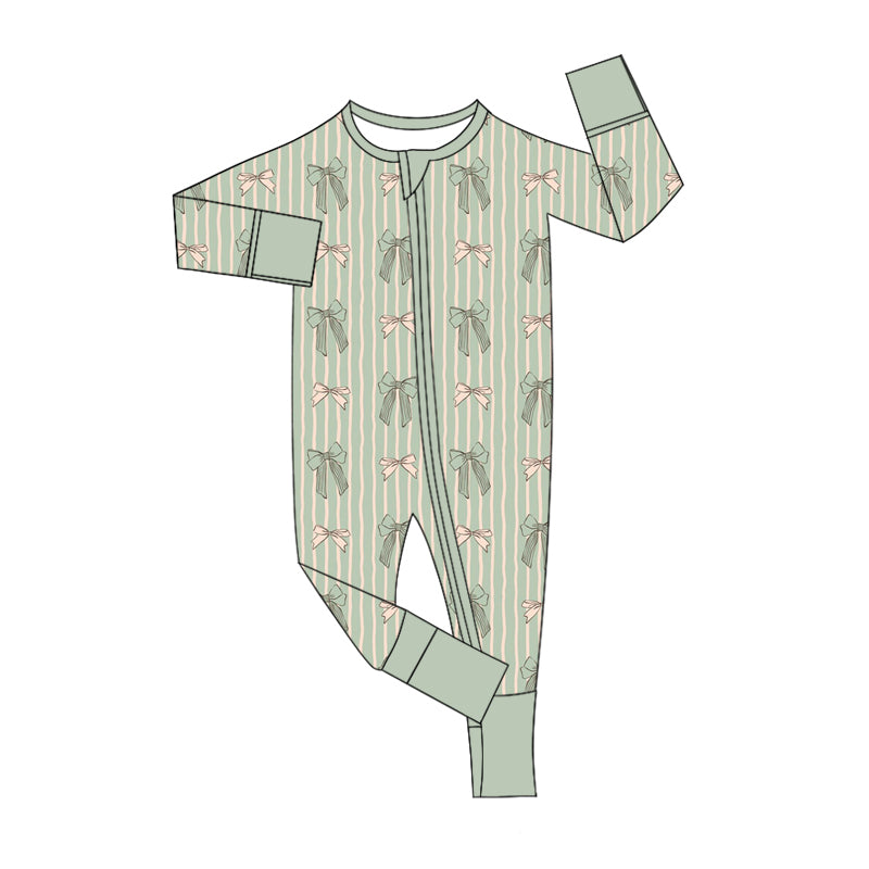 10.15 custom each style moq 5eta 4-6week Sibling bow baby boys sets and rompers match family design