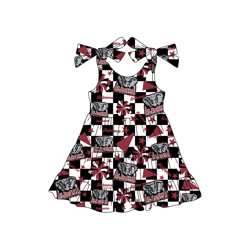Custom moq 5 mix size milk silk summer teams baby girls clothes team brick red sleeveless shorts sets and skirts sets and dress and jumpsuit-25.7.16