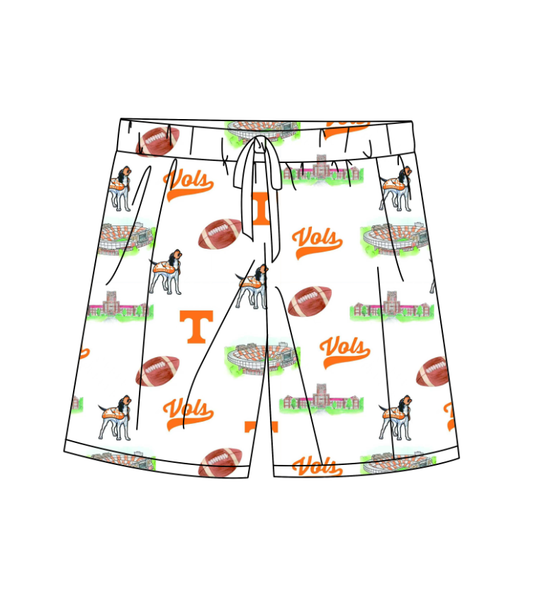 Custom moq 5 mix size milk silk summer teams Baby Boy's White Swimming Trunks for Kids' Summer Swimwear