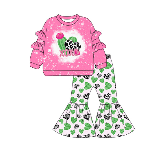 10.1 custom each style moq 5eta 4-6week Sibling Sister love pink baby girl sets and dress and rompers match family design