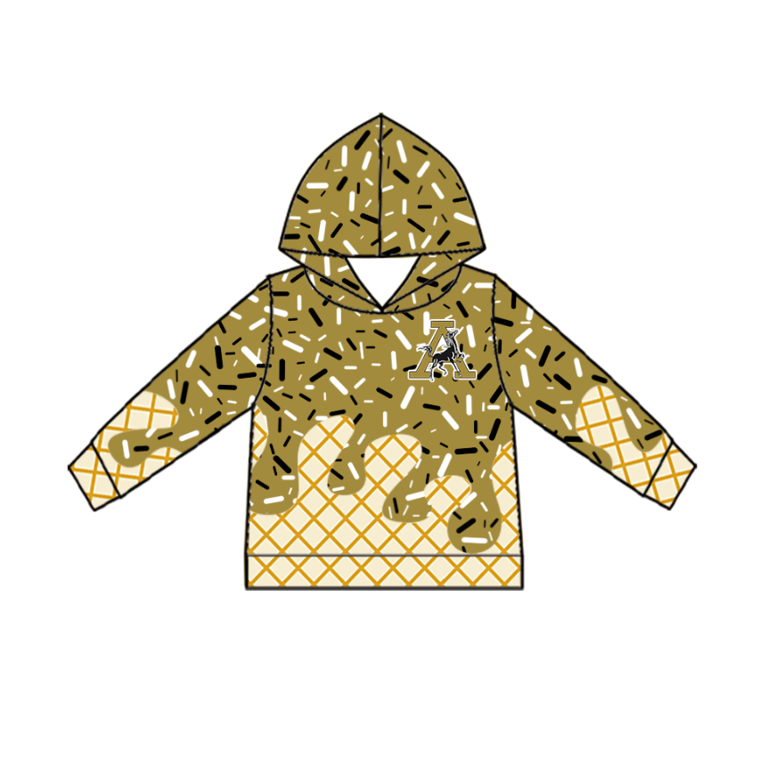 Custom moq 5 mix size milk silk summer teams baby girls clothes bow khaki hooded long sleeve pants sets and boy sets and dress and hooded top and pant-25.8.18