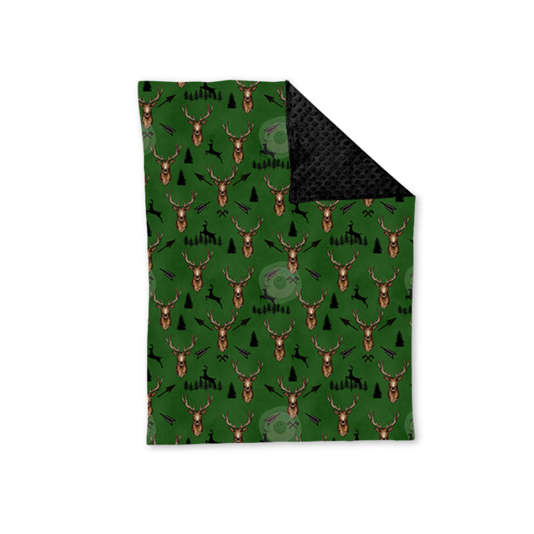 9.5 custom each style moq 5 eta 4-6week baby blanket kids cow head green blanket design