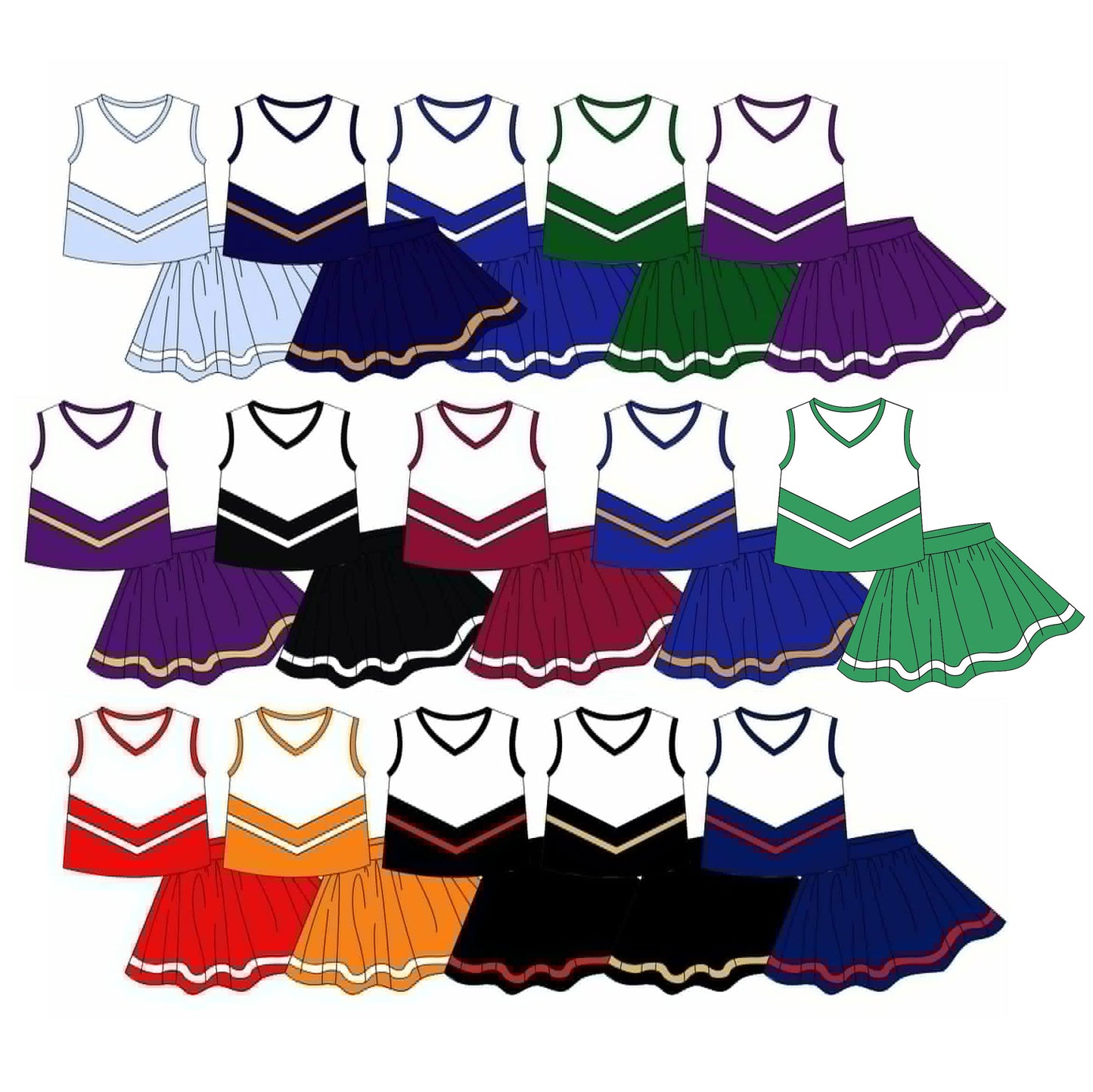 (Pre Order) No moq yoga fabric cotton Baby Girls Striped Vest Top Skirt Shorts Active Wear Sets