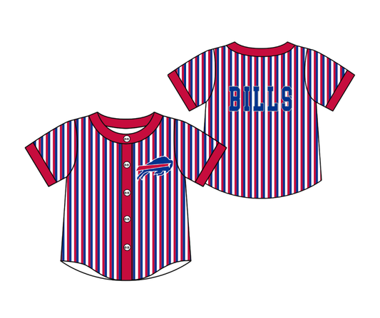 Custom moq 5 mix size milk silk summer teams Red Striped Short-Sleeved Button-Down Shirt for Baby Boy Summer Outfit