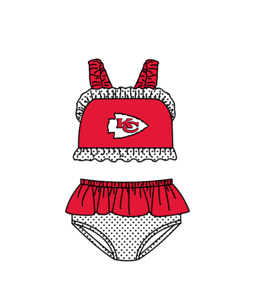 Custom moq 5 mix size milk silk summer teams Red baby girl boys clothes Two-Piece Swimsuit Set One Piece Swimsuits boy swim trunks