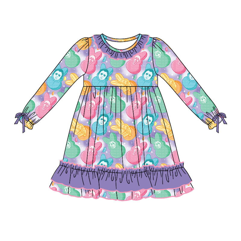 8.9 custom each style moq 5eta 4-6week Sibling Sister colorful baby girl sets and dress and rompers match family design