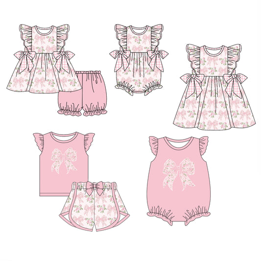 11.30 custom each style moq 5eta 4-6week Sibling Sister crayfish baby girl short sleeve shorts sets and sets 2 and girls romper and boy romper and dress match design